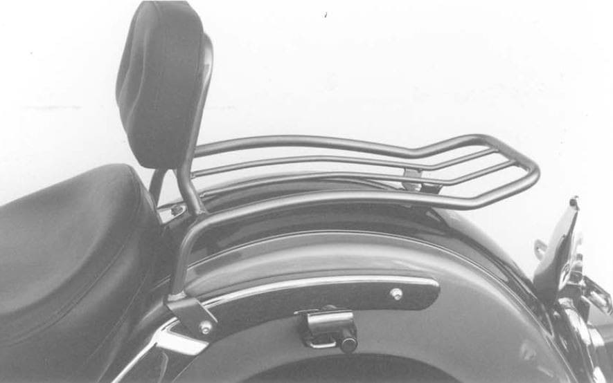Yamaha XVS 650 Drag Star Cl [1998-2007] - Solorack med ryglæn