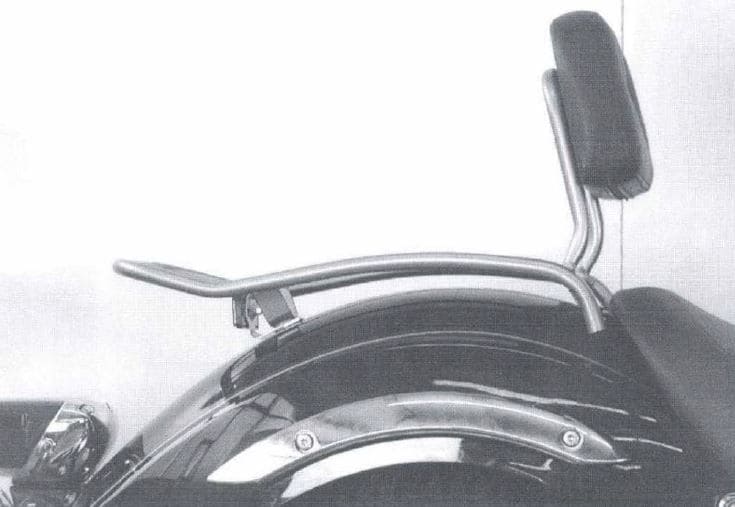 Yamaha XVS 125 [2000-2004] - Solorack uden ryglæn