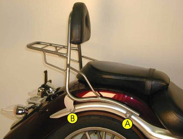 Yamaha XV 1900 Midnight Sta [2006-2016] - Sissybar uden bagagebro