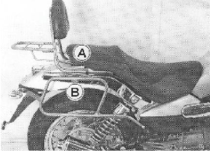 Moto Guzzi Nev Clas V 750 IE [2004-2011] - Sissybar uden bagagebro