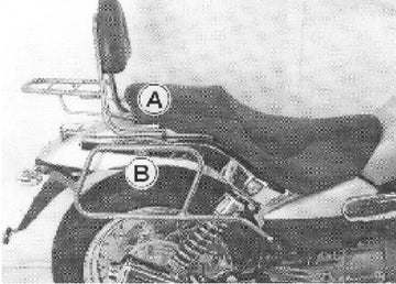 Moto Guzzi Nev Clas V 750 IE [2004-2011] - Sissybar uden bagagebro
