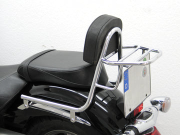 Yamaha XVS 1300 Midnight Star [2007-2016] - Sissy Bar lavet af rør med puder og bagageholder