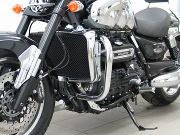Triumph Rocket III Roadster [2010-2017] - Beskyttelsesbjælke, ekstra stor version lavet af 38 mm rør, 2 TLG.