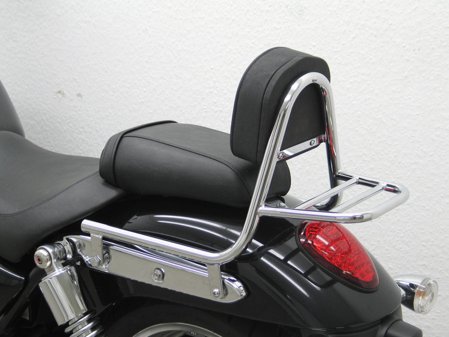 Triumph Thunderbird 1600 [2009] - Sissy bar lavet af rør med puder og bagageholder