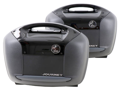 Sidetasker [Hepco & Becker] - Journey sidetasker 42 sæt, sort cover – universal