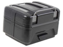 Topcase [Hepco & Becker] - Gobi Black Edition med sølvindlæg - til topcaseholdere