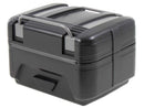 Topcase [Hepco & Becker] - Gobi Black Edition med sølvindlæg - til topcaseholdere