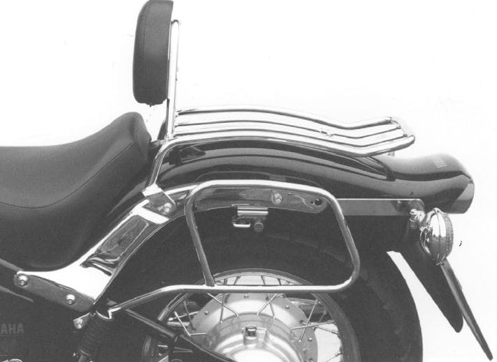 Yamaha XVS 650 Drag Star [1996-2003] - Solorack med ryglæn