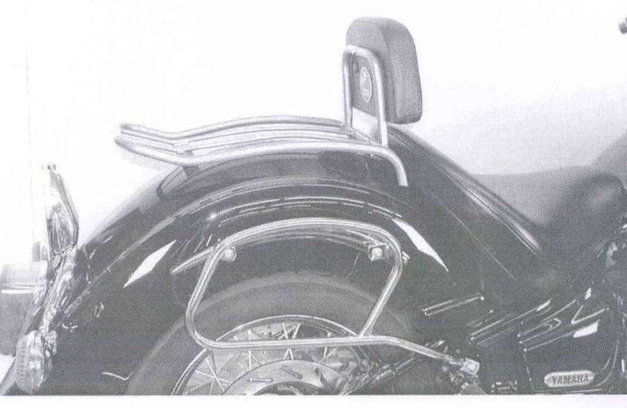 Yamaha XVS 1100 A Drag Star [2001-2007] - Solorack med ryglæn