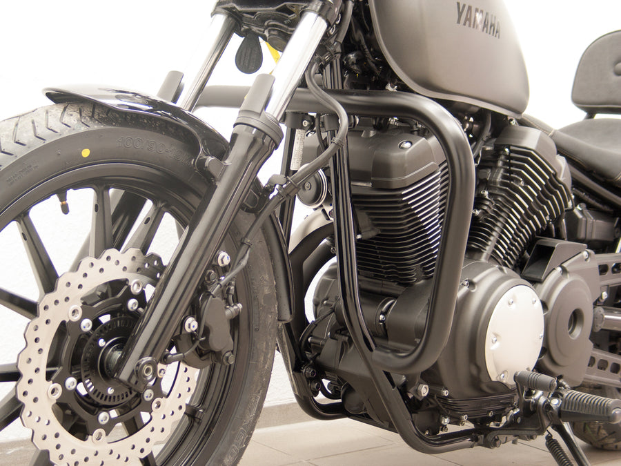 Yamaha XV 950 R [2013-2020] - Beskyttelsesbjælke, stor version lavet af 38 mm rør, sort