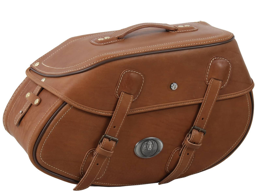 Motorcykeltaske [Hepco & Becker] - Buffalo sidetaske venstre brun – C-Bow
