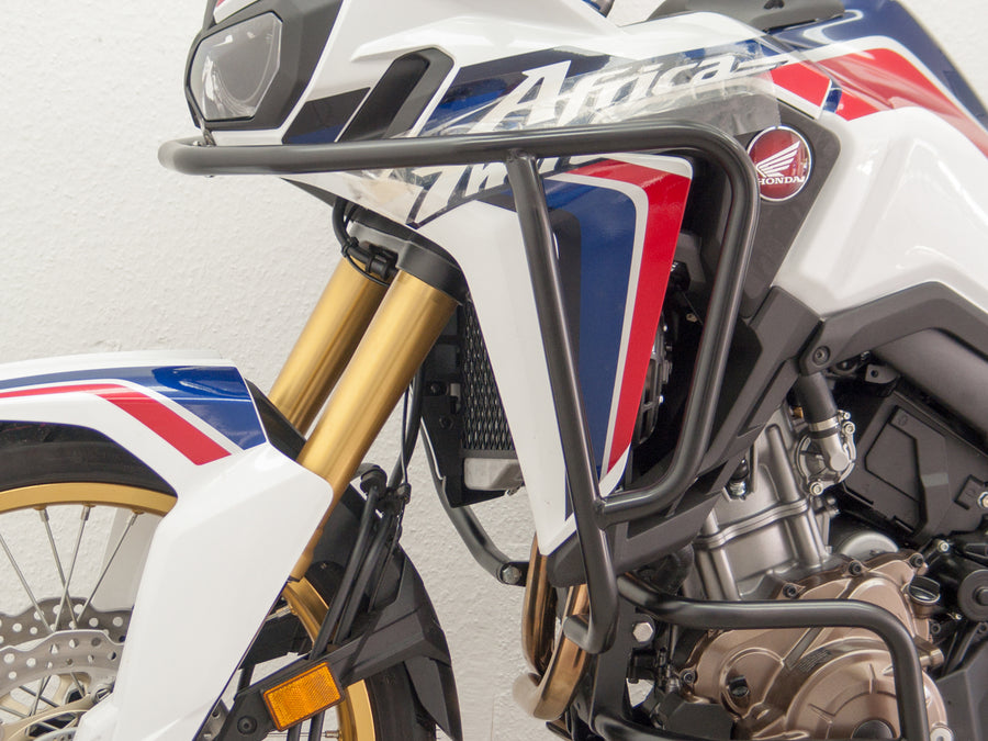 Honda CRF 1000 L Africa Twin (også DCT) (SD04) 2015-2016 og (SD06) 2017-2019 [2015-2016] -enduro Protective Bar ovenfor, Black
