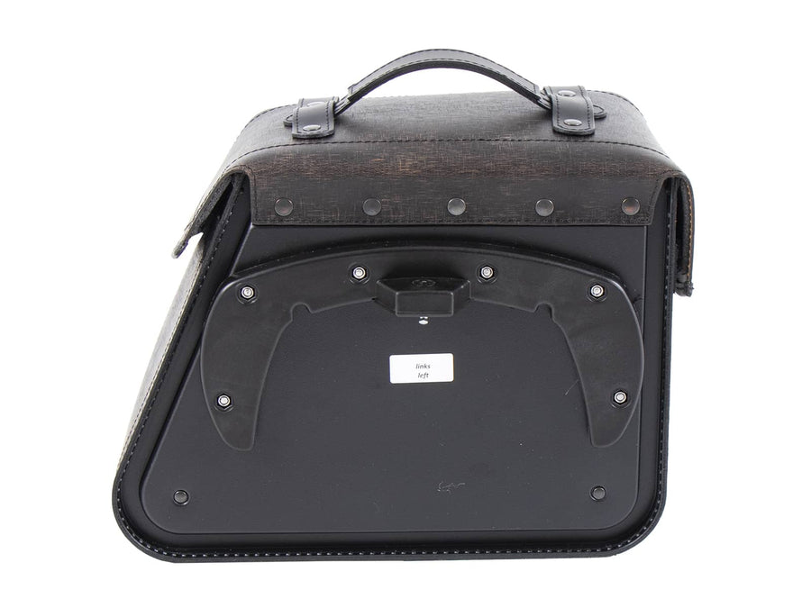 Motorcykeltaske [Hepco & Becker] - Robust sidetaske venstre brun C-Bow – C-Bow