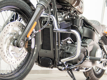 Harley Davidson Softail (Milwaukee -ud 107/114) [2018] - Beskyttelsesstang, lavet af 32 mm rør, flad form