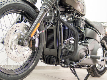 Harley Davidson Softail (Milwaukee -ud 107/114) [2018] - Beskyttelsesbjælke, lavet af 32 mm rør, sort