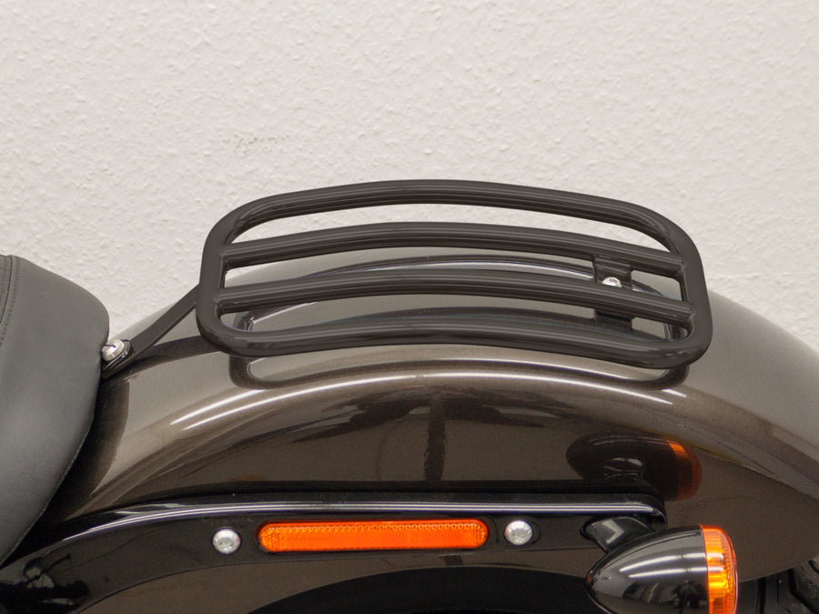 Harley Davidson Softail Street Bob (Milwaukee-Eight 107/114) [2018] -Passenger Rack Ø 16, buet, sort