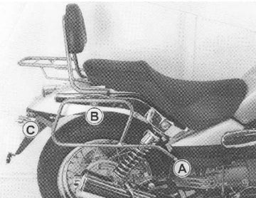 Moto Guzzi Nev Clas V 750 IE [2004-2011] - Pakker Pocket Holder