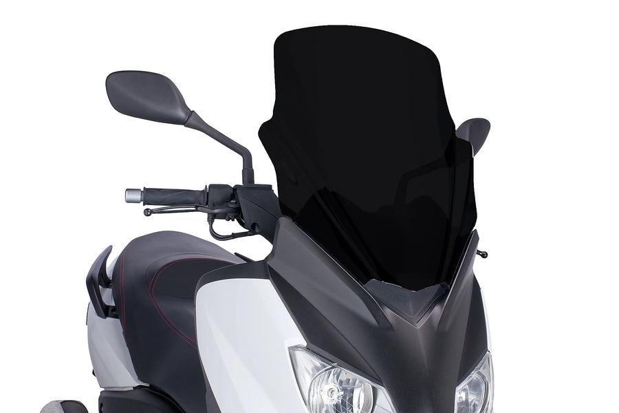 YAMAHA X-MAX 250 [2005] - V-Tech Line Touring Windscreen | Sort | PUIG 6259N