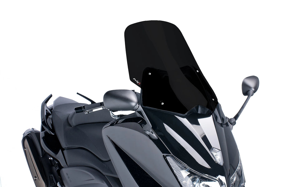 YAMAHA TMAX [2012-2016] - V-Tech Line Touring Windscreen | Sort | PUIG 6260N