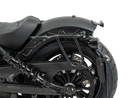 Indian Sport Scout Sixty [2026] - Set: Ledertaschenhalter Cutout schwarz inkl. Rugged Ledertaschen schwarz