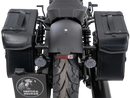 Indian 101 Scout [2025-2026] - Set: Ledertaschenhalter Cutout schwarz inkl. Rugged Ledertaschen schwarz