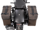 Indian Sport Scout Sixty [2026] - Set: Ledertaschenhalter Cutout schwarz inkl. Rugged Ledertaschen braun