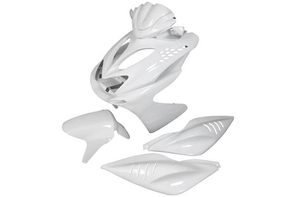 Yamaha Aerox 50 2T LC CAT [2004–] - Verkleidungskit 7 Teile weiß