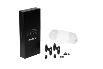 TRIUMPH BONNEVILLE T 120 BLACK [2025] - PUIG clip-on spoilerskærm | Ryd | PUIG 6319W