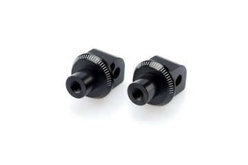 YAMAHA T-MAX 500 [2012] – Adapter passager fodstøtte gummipude – sort