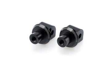 YAMAHA T-MAX 500 [2012] – Adapter passager fodstøtte gummipude – sort - 0