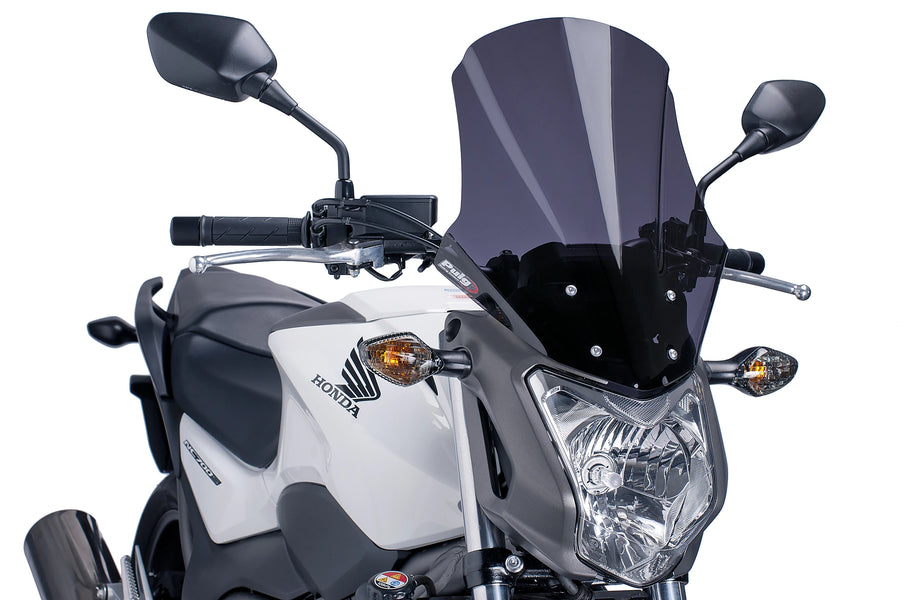 TRIUMPH BONNEVILLE T 120 BLACK [2025] - Touring Screen Plus | Stærkt tonet | PUIG 6361F