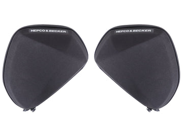 Motorcykeltaske [Hepco & Becker] - beskyttelsestaskesæt V1 - *universal version* - beskyttelsesstang/velcro