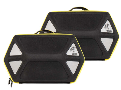 Motorcykeltaske [Hepco & Becker] - Royster Speed ​​​​sidetasker gul, sæt – C-Bow