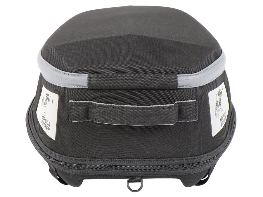 Hecktasche [Hepco & Becker] - Royster Rearbag Sport Hecktasche mit Gurtbefestigung - schwarz/grau – Sportrack