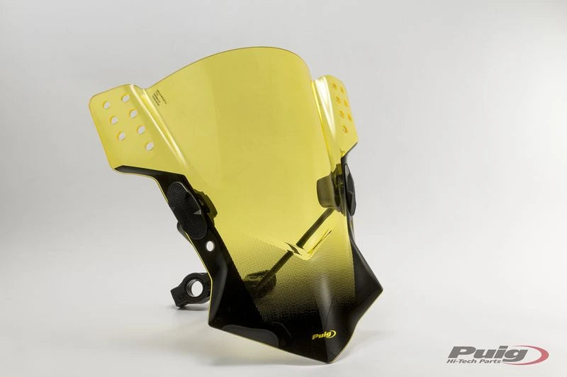 KAWASAKI Z 650 [2025] - PUIG Rafale Forrude | Gul | PUIG 6409G