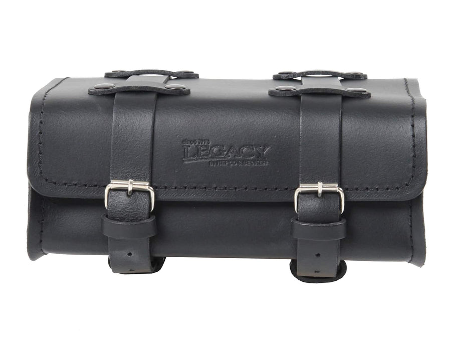 Hecktasche [Hepco & Becker] - Legacy Lederhecktasche - schwarz – Solorack