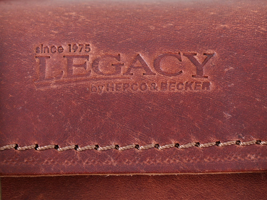 Hepco & Becker [Hepco & Becker] - Legacy læder hale taske - brun
