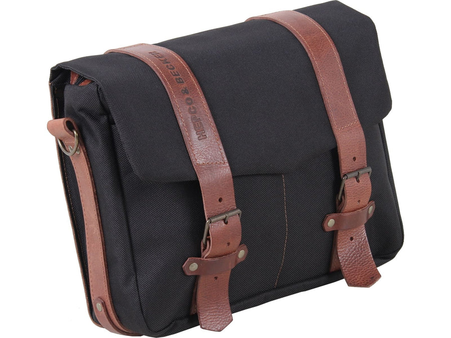 Motorcykeltaske [Hepco & Becker] - Legacy messenger taske sæt L/L sort – C-Bow