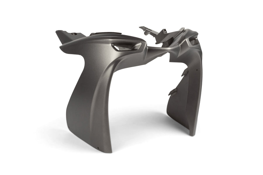 Yamaha Aerox R Naked 50 2T LC [2013–] - Verkleidungskit 7 Teile mattgrau