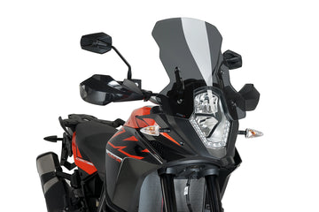TRIUMPH BONNEVILLE T 120 BLACK [2025] - PUIG touringskærm | Stærkt tonet | PUIG 6494F