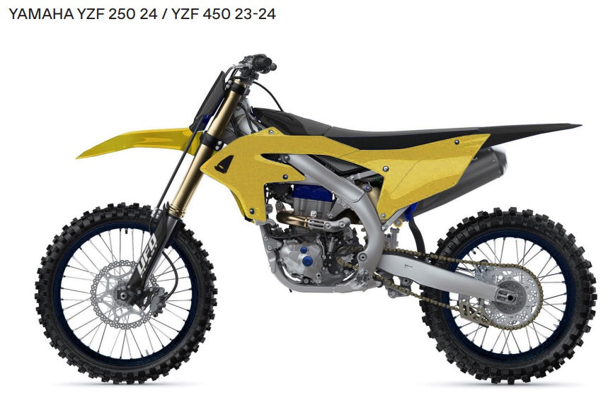 YAMAHA YZ 250 F [2024-2025] - Plastsæt