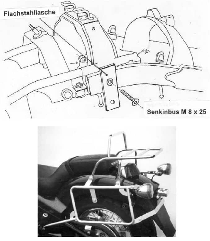Honda VT 600 C [1988-2000] -Complet-transportør