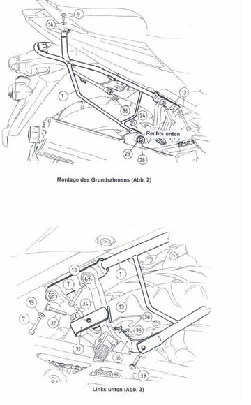 Suzuki SV 650 [2003-2006] - Kuffertskibsfører