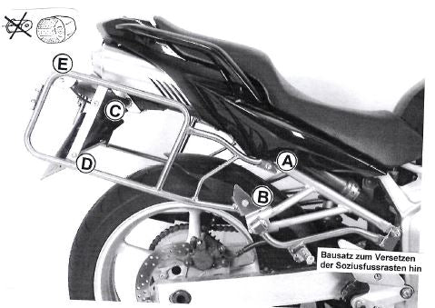 Yamaha FZ 6 [2004-2006] - Kuffert Carrier