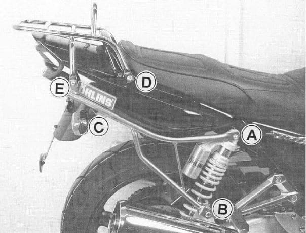 Yamaha XJR 1300 [2004-2006] - Bagagebro