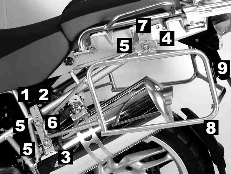 BMW R 1200 GS Adventure [2006-2013]-Case Carrier Lock-It