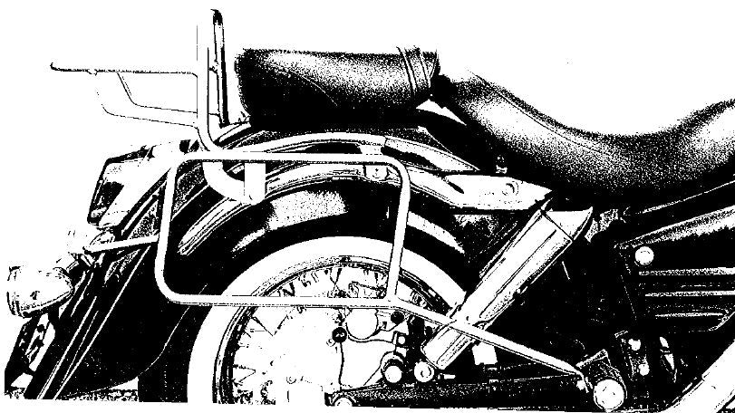 Honda VT 1100 C3 Shadow [1998-2001] - Kufferterbærer