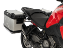 DUCATI Multistrada V2 [2025-2026] - Kofferträgerset Cutout schwarz inkl. Xplorer Cutout silber Kofferset