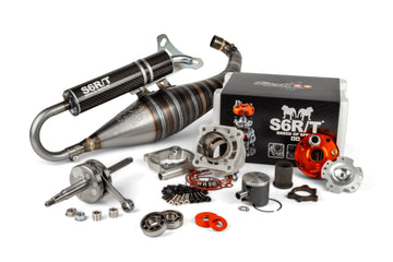 Aprilia SR Netscaper 50 2T LC - tuning kit R/T 95ccm krumtapaksel udstødning