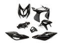 Yamaha Aerox Naked 50 2T LC CAT [2004–] - Verkleidungskit mit Beleuchtung, schwarz